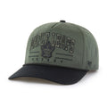 Toronto Maple Leafs NHL 47 Brand Men's Green Roscoe Rope Option Hitch Adjustable Hat
