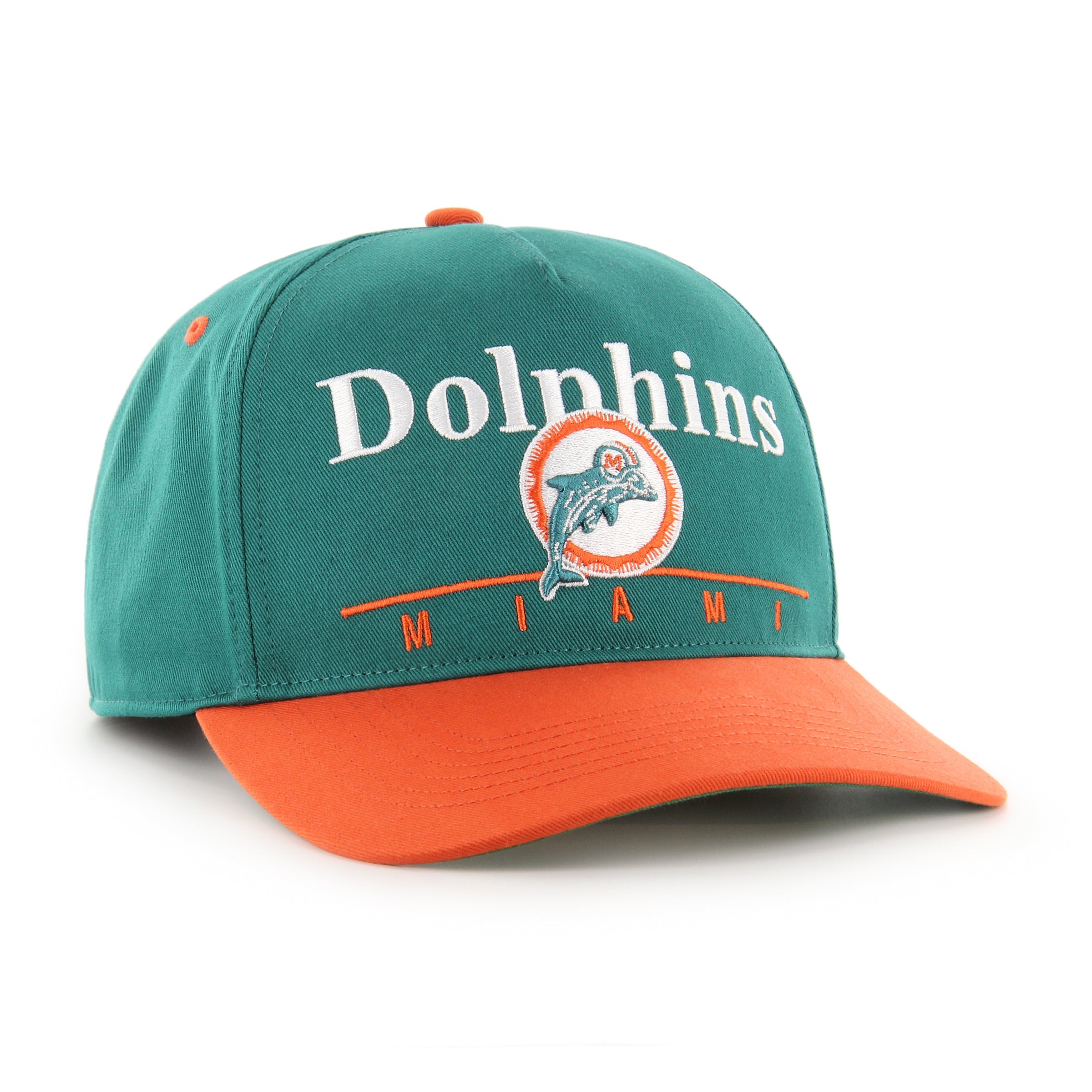Miami Dolphins NFL 47 Brand Men's Teal Super Hitch Snapback