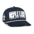 Toronto Maple Leafs NHL 47 Brand Men's Navy Byline Hitch Snapback Hat