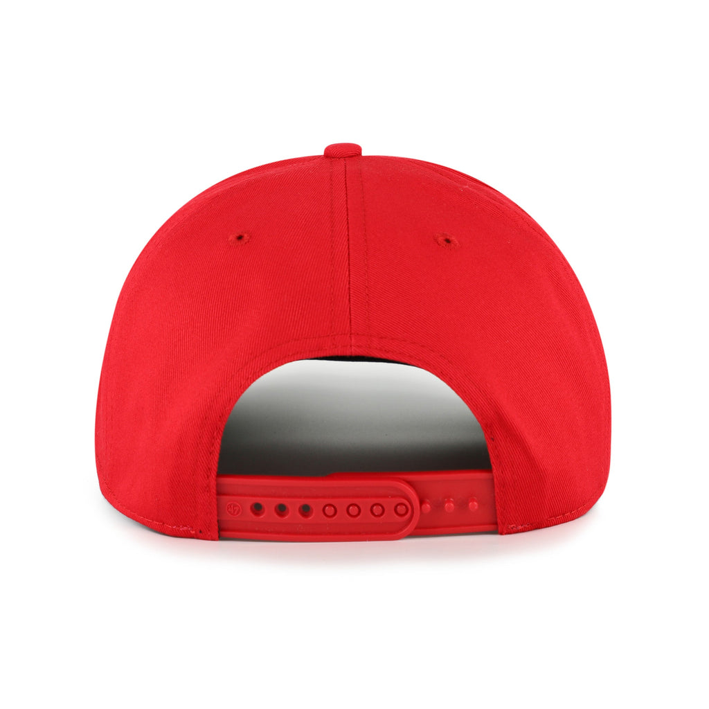 Montreal Canadiens NHL 47 Brand Men's Red Byline Hitch Snapback Hat