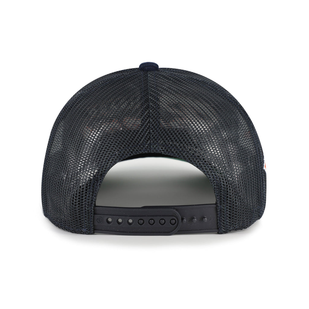 Montreal Canadiens NHL 47 Brand Men's Navy Double Header Mesh Hitch Snapback
