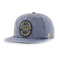Michigan Wolverines NCAA 47 Brand Men's Navy Boot Path RF Captain Snapback