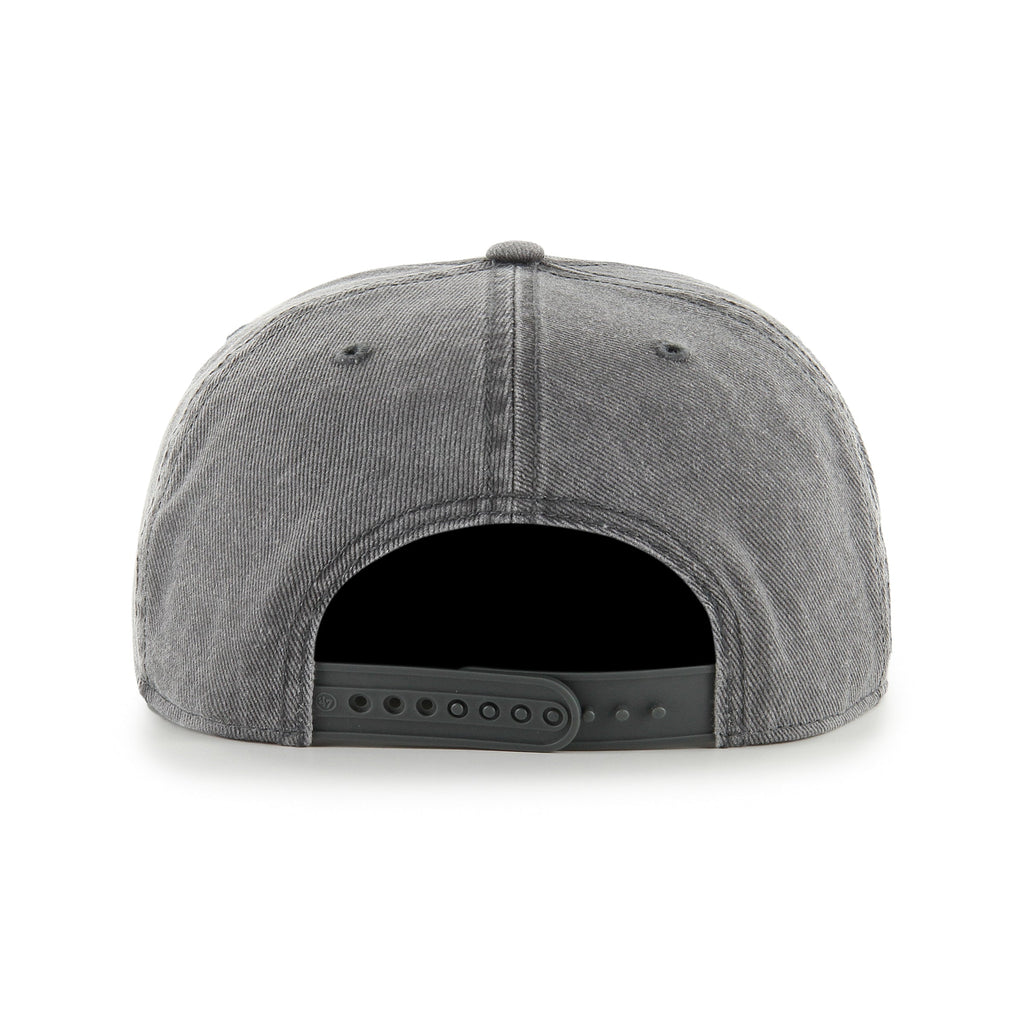 Texas Longhorns NCAA 47 Brand Men's Navy Grey Path RF Captain Snapback