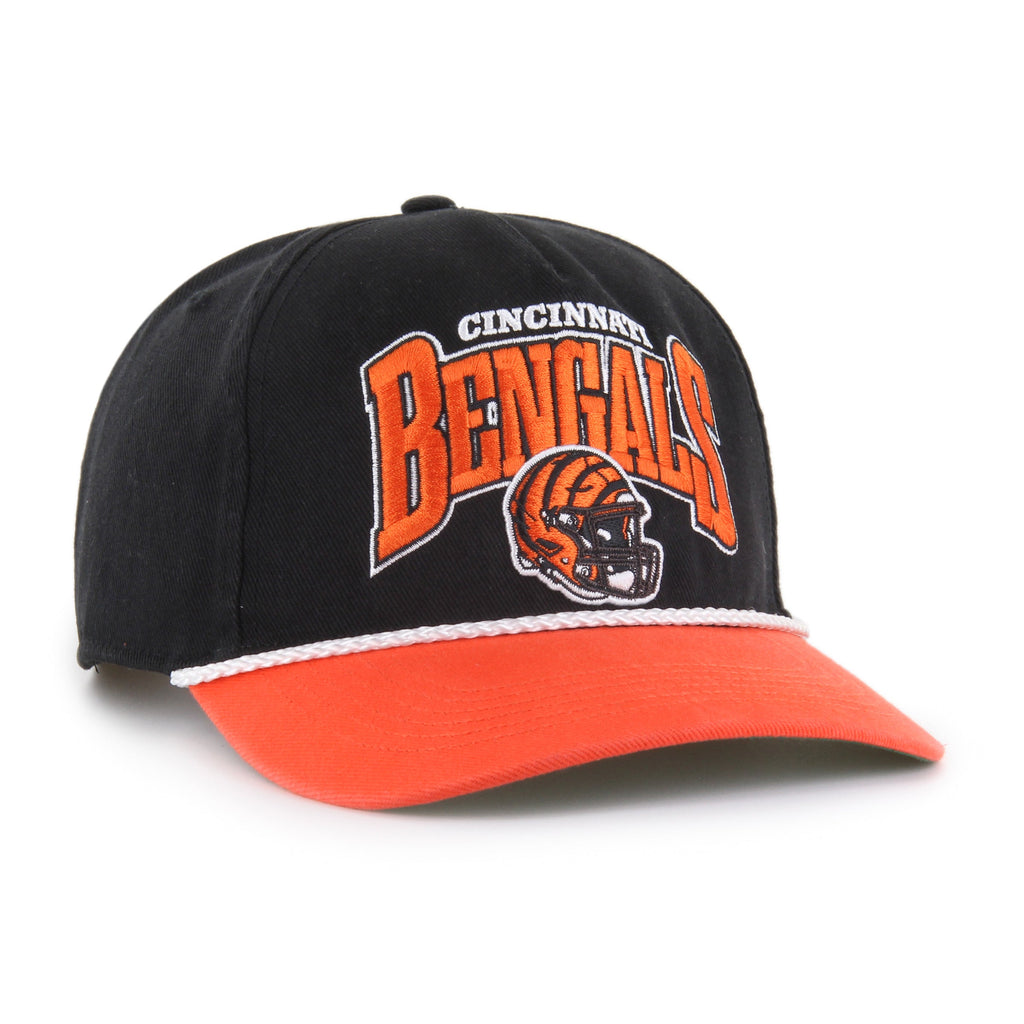 Cincinnati Bengals NFL 47 Brand Men's Black Palermo Hitch Snapback Hat