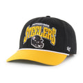 Pittsburgh Steelers NFL 47 Brand Men's Black Palermo Hitch Snapback Hat