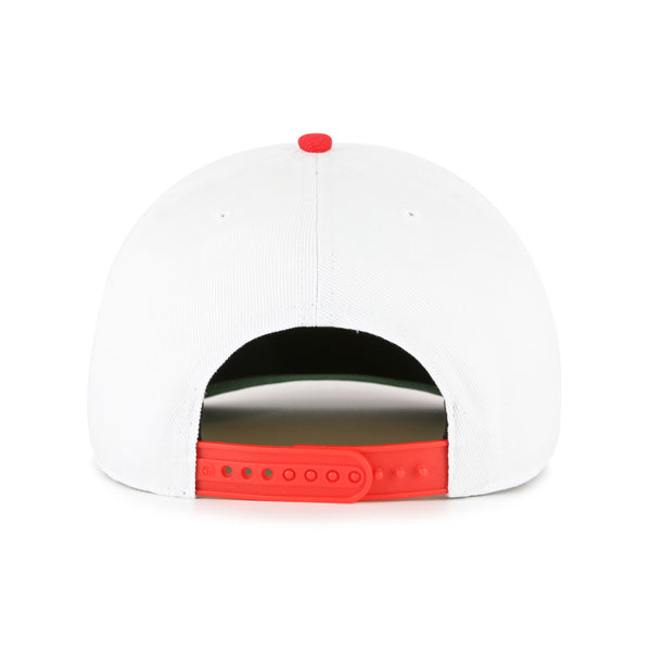Kansas City Chiefs NFL 47 Brand Men's White Prime Play Hitch Snapback Hat