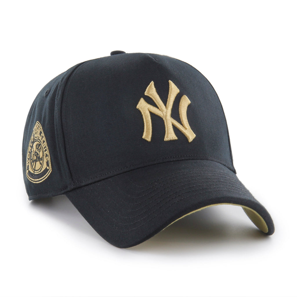 New York Yankees MLB 47 Brand Men's Black MVP Deluxe Sure Shot Snapback