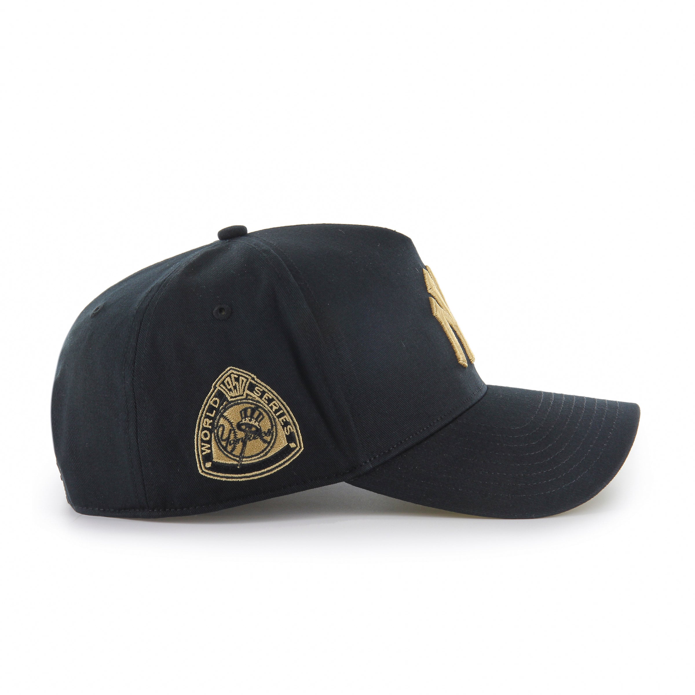 New York Yankees MLB 47 Brand Men's Black MVP Deluxe Sure Shot Snapback