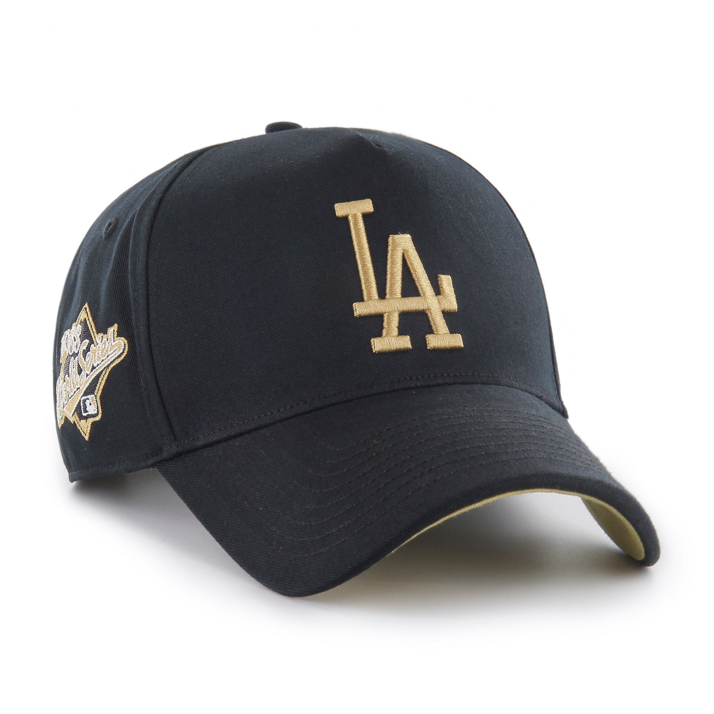 Los Angeles Dodgers MLB 47 Brand Men's Black MVP Deluxe Sure Shot Snapback