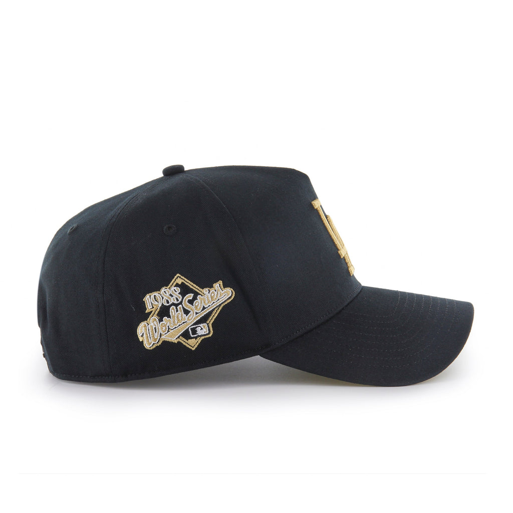 Los Angeles Dodgers MLB 47 Brand Men's Black MVP Deluxe Sure Shot Snapback
