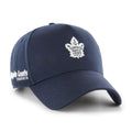 Toronto Maple Leafs NHL 47 Brand Men's Navy Foundational Offside Hitch Adjustable Hat