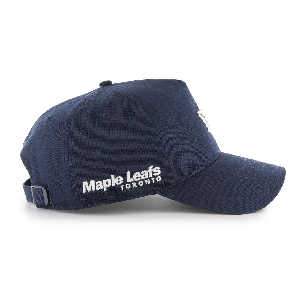 Toronto Maple Leafs NHL 47 Brand Men's Navy Foundational Offside Hitch Adjustable Hat