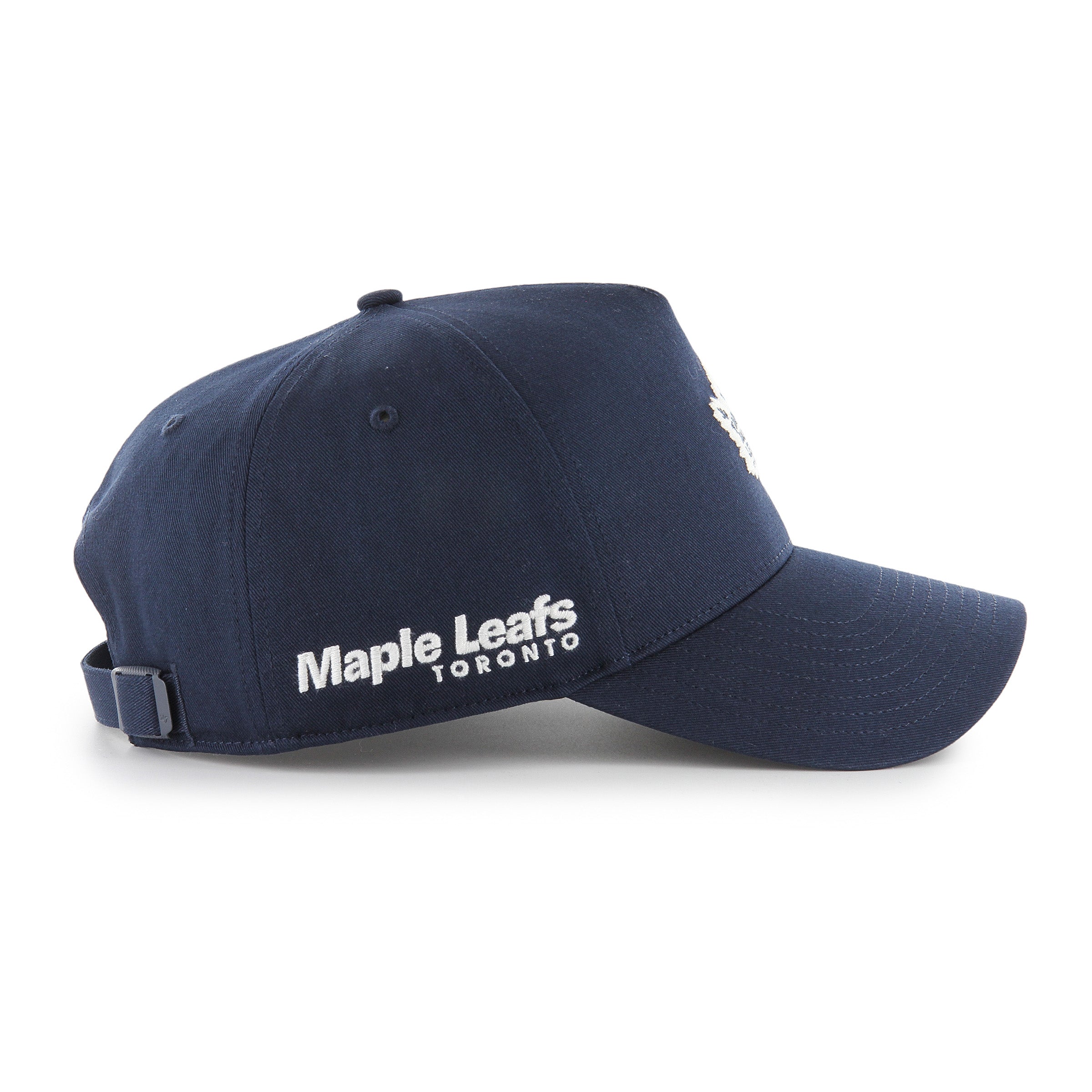 Toronto Maple Leafs NHL 47 Brand Men's Navy Foundational Offside Hitch Adjustable Hat