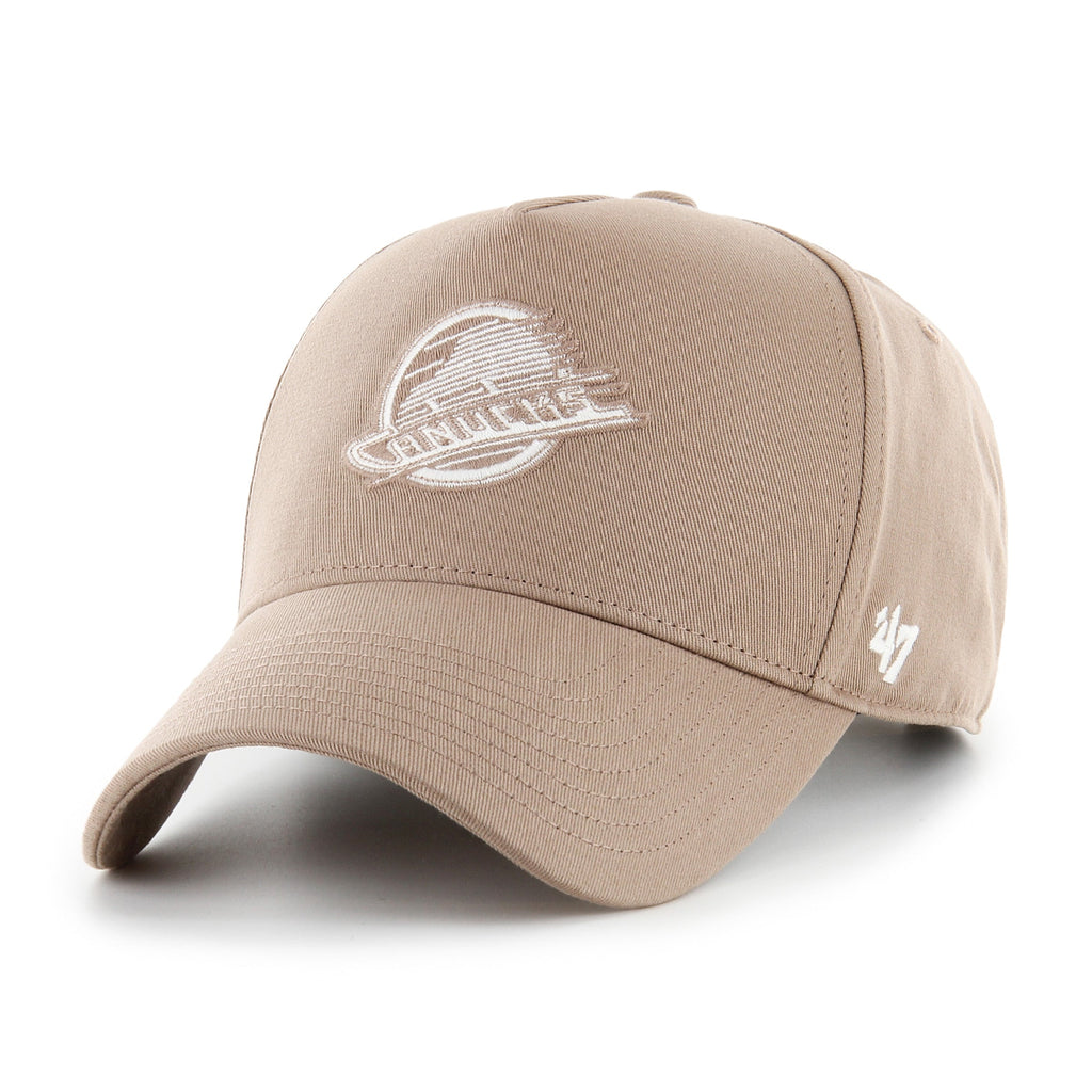 Vancouver Canucks NHL 47 Brand Men's Sandstone Foundational Offside Hitch Adjustable Hat