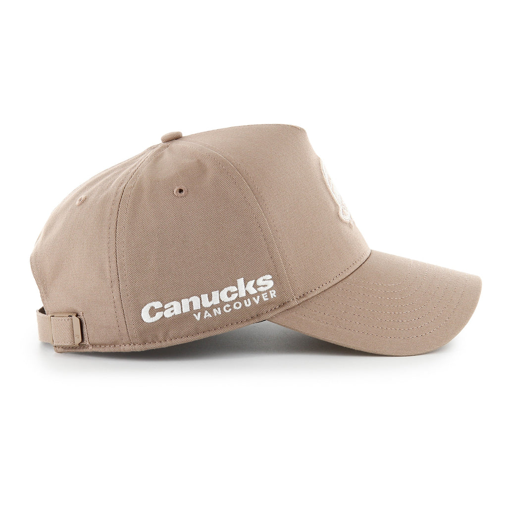 Vancouver Canucks NHL 47 Brand Men's Sandstone Foundational Offside Hitch Adjustable Hat