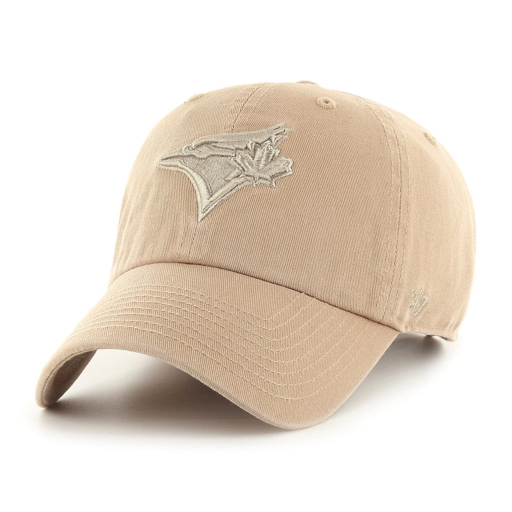 Toronto Blue Jays MLB 47 Brand Men's All Khaki Clean Up Adjustable Hat