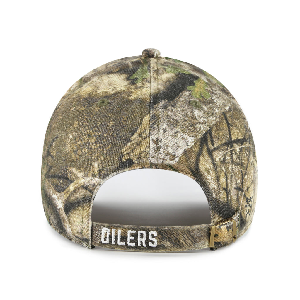 Edmonton Oilers NHL 47 Brand Men's Real Tree Clean Up Adjustable Hat