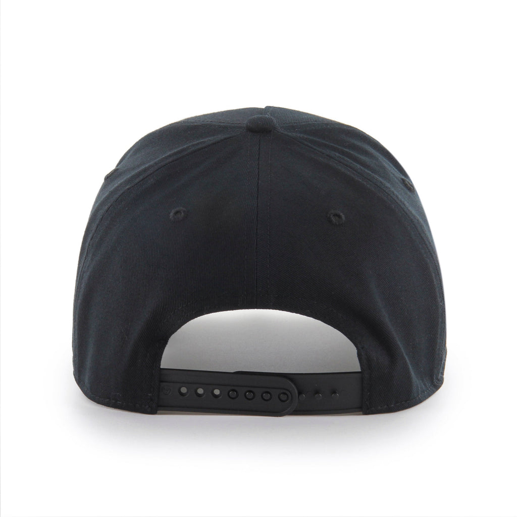 Toronto Blue Jays MLB 47 Brand Men's Black Cooperstown MVP Deluxe Sure Shot Snapback