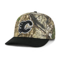 Calgary Flames NHL 47 Brand Men's RealTree APX 2-Tone Hitch Snapback Hat