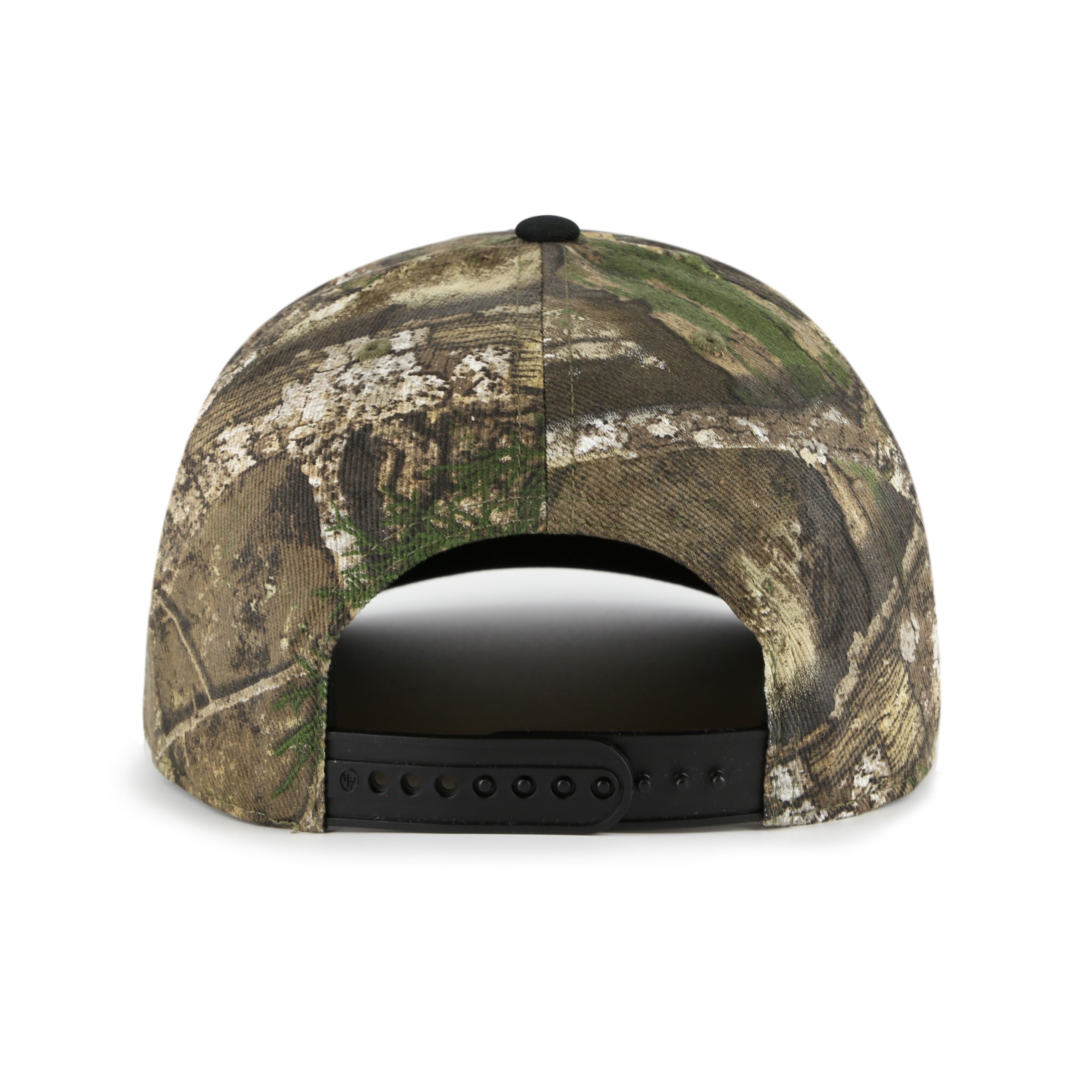 Calgary Flames NHL 47 Brand Men's RealTree APX 2-Tone Hitch Snapback Hat