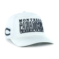 Montreal Canadiens NHL 47 Brand Women's White Outspoken Hitch Snapback Hat
