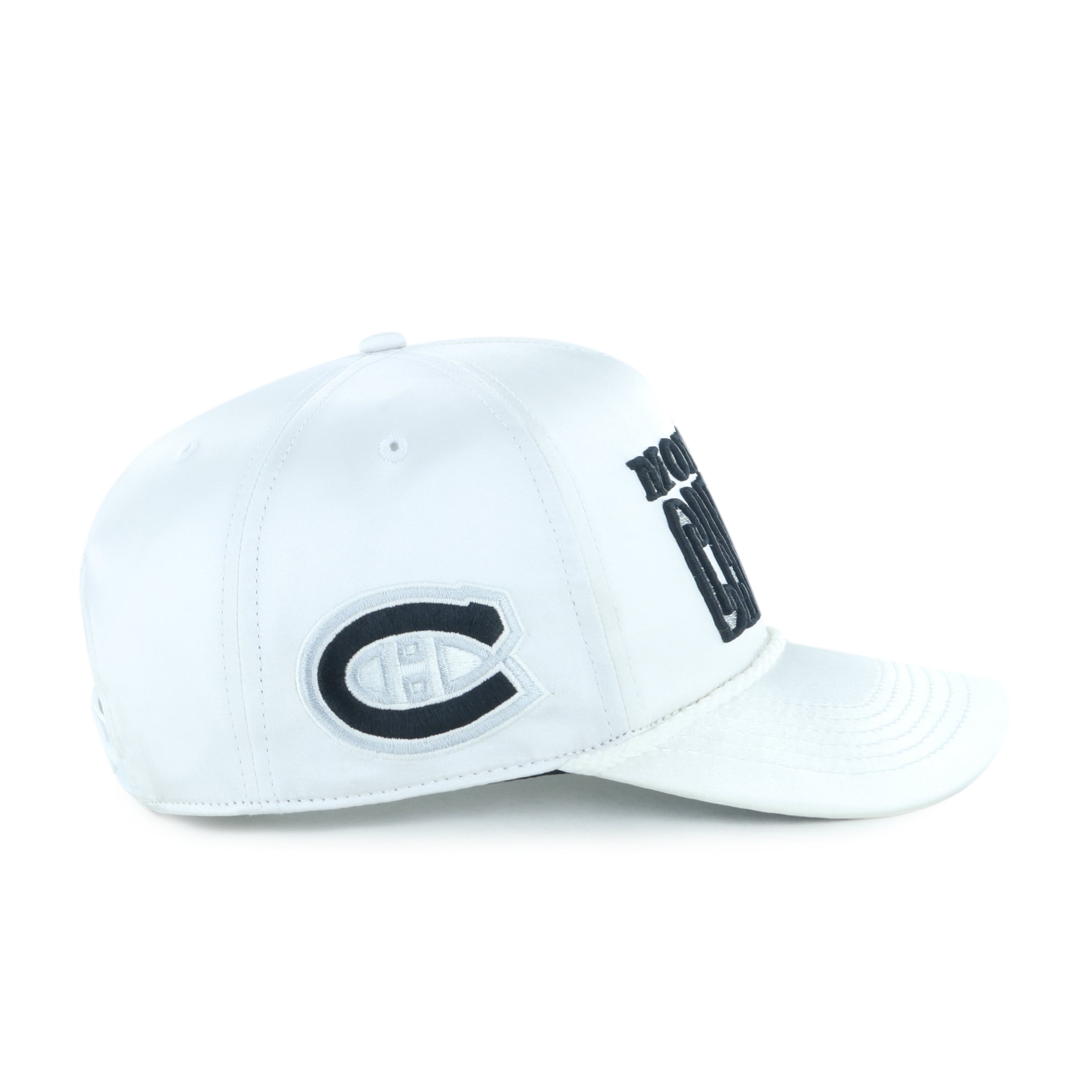 Montreal Canadiens NHL 47 Brand Women's White Outspoken Hitch Snapback Hat