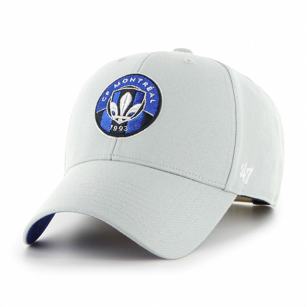 CF Montreal MLS 47 Brand Men's Grey MVP Ballpark Snapback Hat