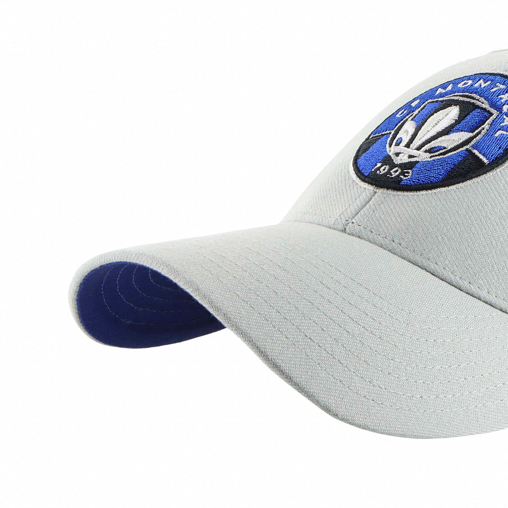 CF Montreal MLS 47 Brand Men's Grey MVP Ballpark Snapback Hat