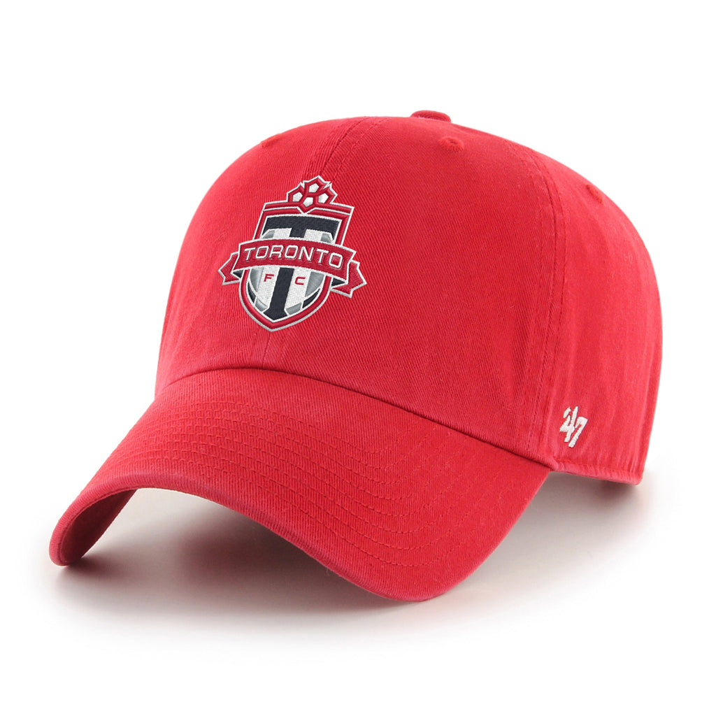 Toronto FC MLS 47 Brand Men's Red Clean Up Adjustable Hat