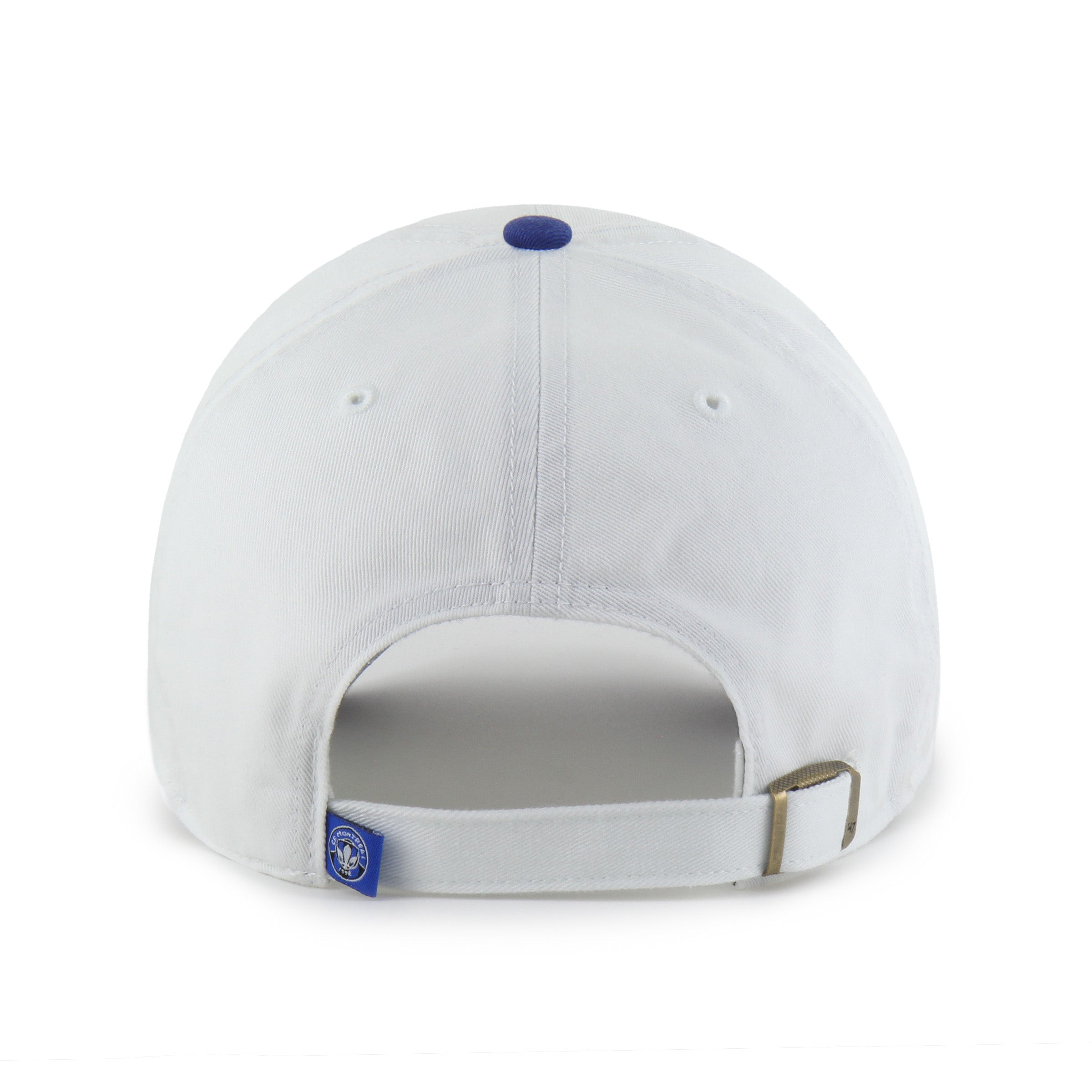 CF Montreal MLS 47 Brand Men's White Two Tone Clean Up Adjustable Hat