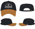 Vancouver Canucks NHL 47 Brand Men's Black Windham Suede Clean Up Adjustable Hat