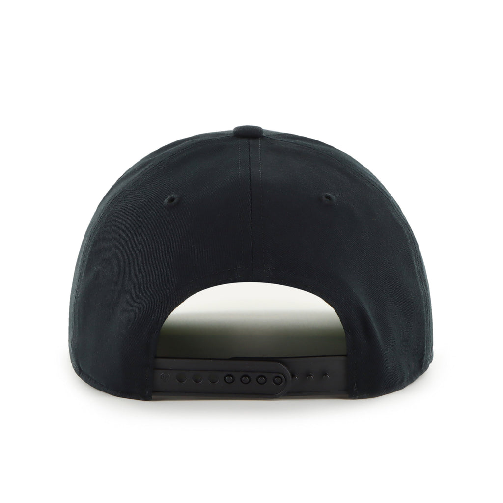 Ottawa Senators NHL 47 Brand Men's Black Break Wood Suede Hitch Snapback Hat