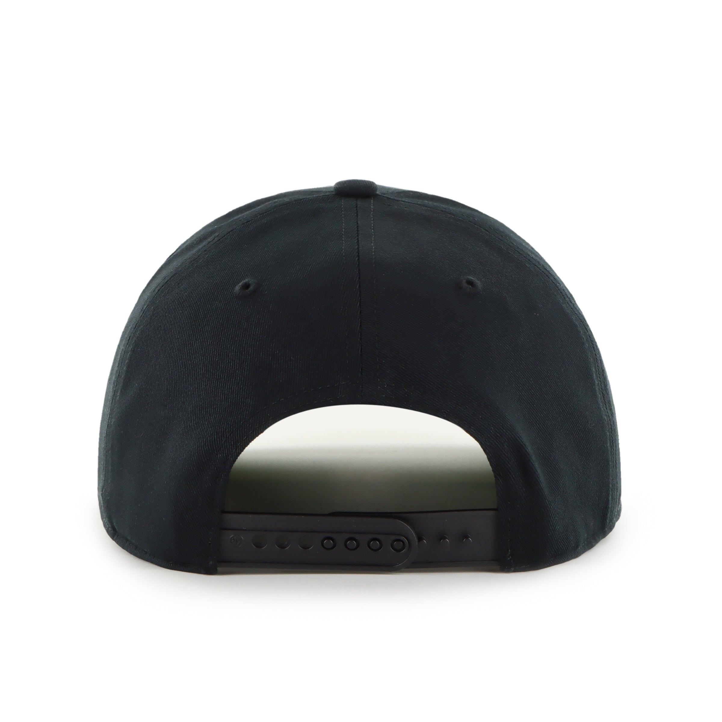 Vancouver Canucks NHL 47 Brand Men's Black Break Wood Suede Hitch Snapback Hat