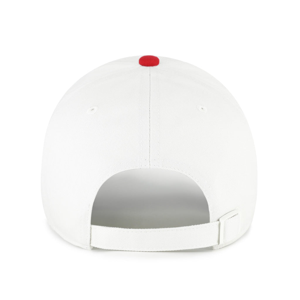 Montreal Canadiens NHL 47 Brand Men's White Red Contemporary Two Tone Clean Up Adjustable Hat