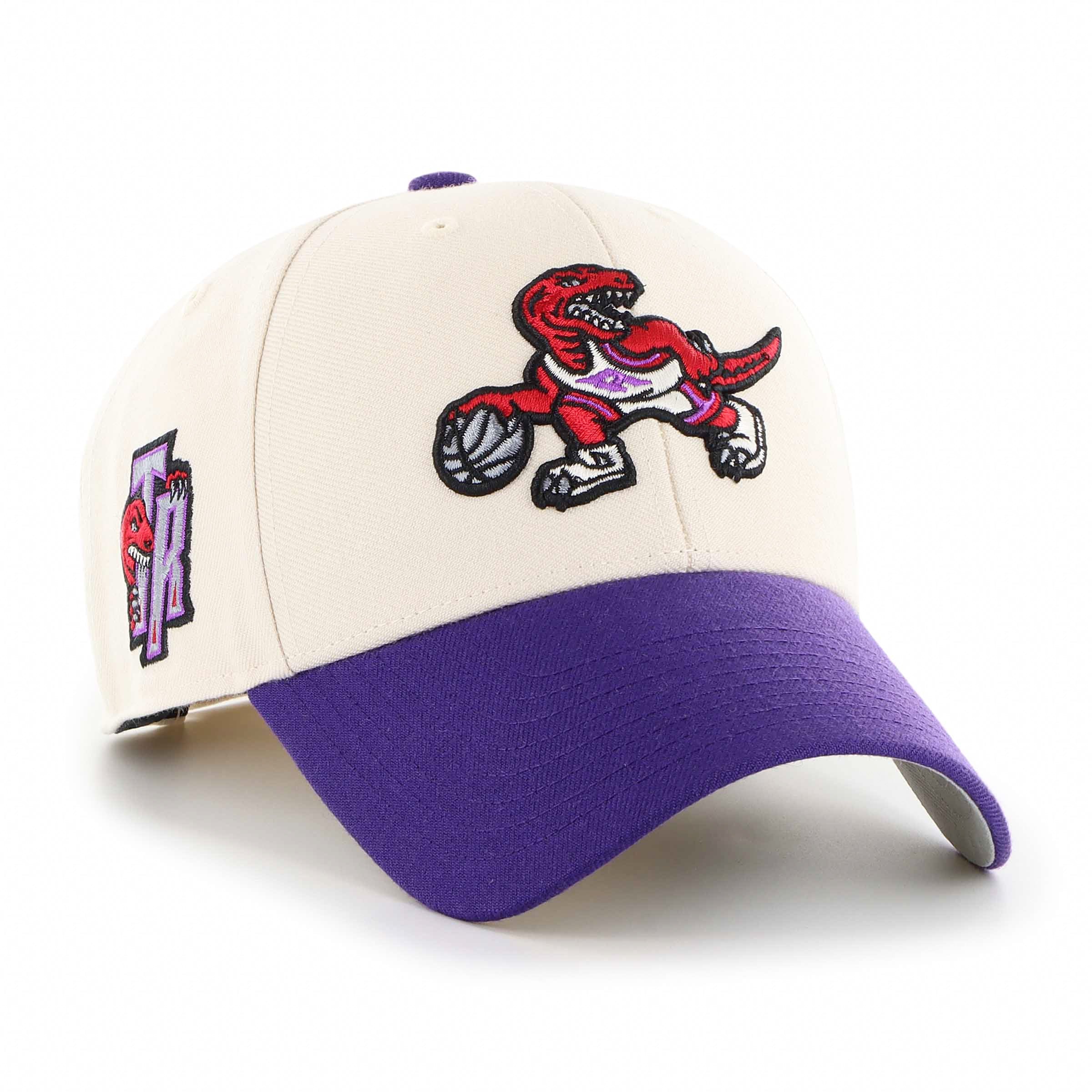 Toronto Raptors NBA 47 Brand Men's Two Tone Sure Shot MVP Adjustable Hat