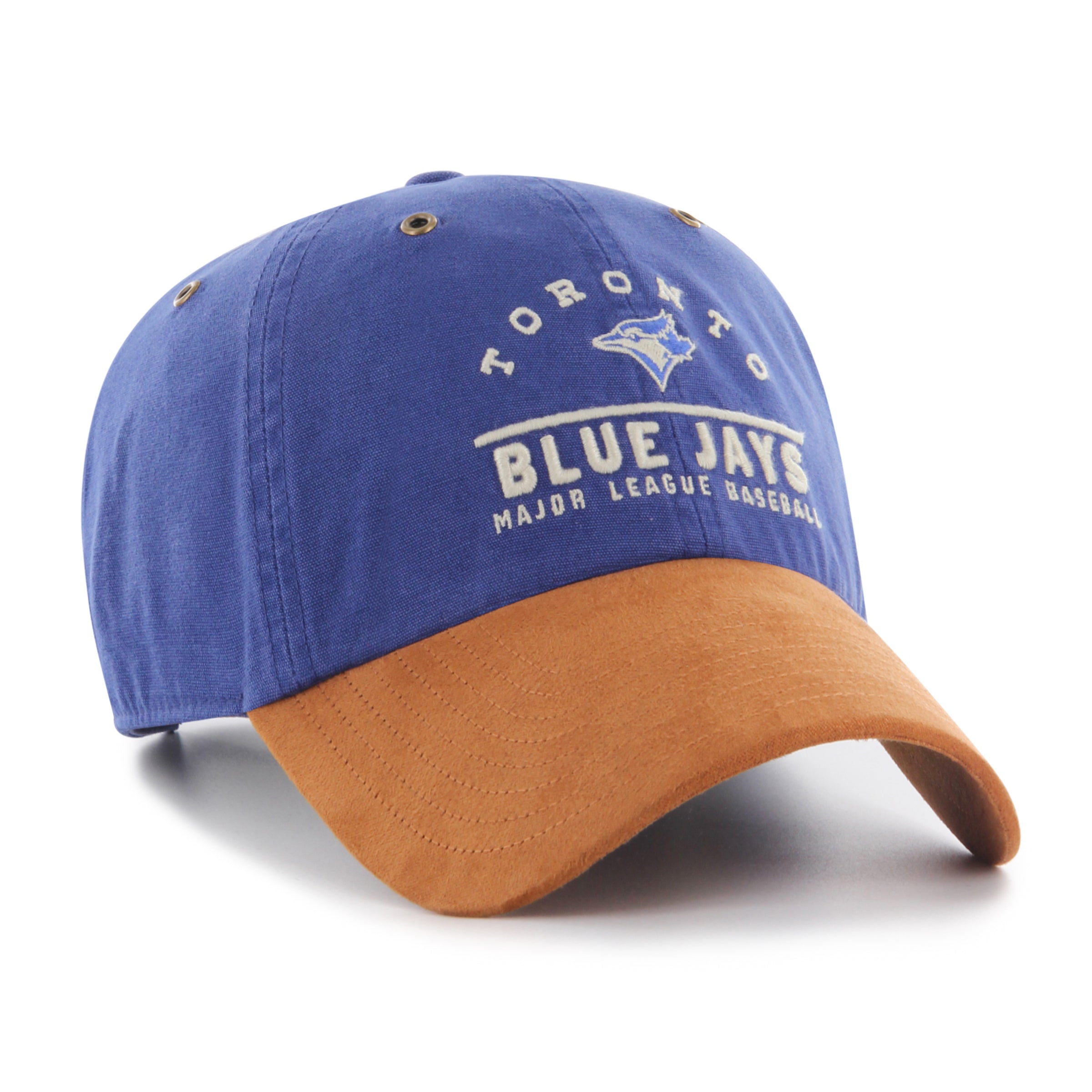 Toronto Blue Jays MLB 47 Brand Men's Royal Windham Suede Clean Up Adjustable Hat