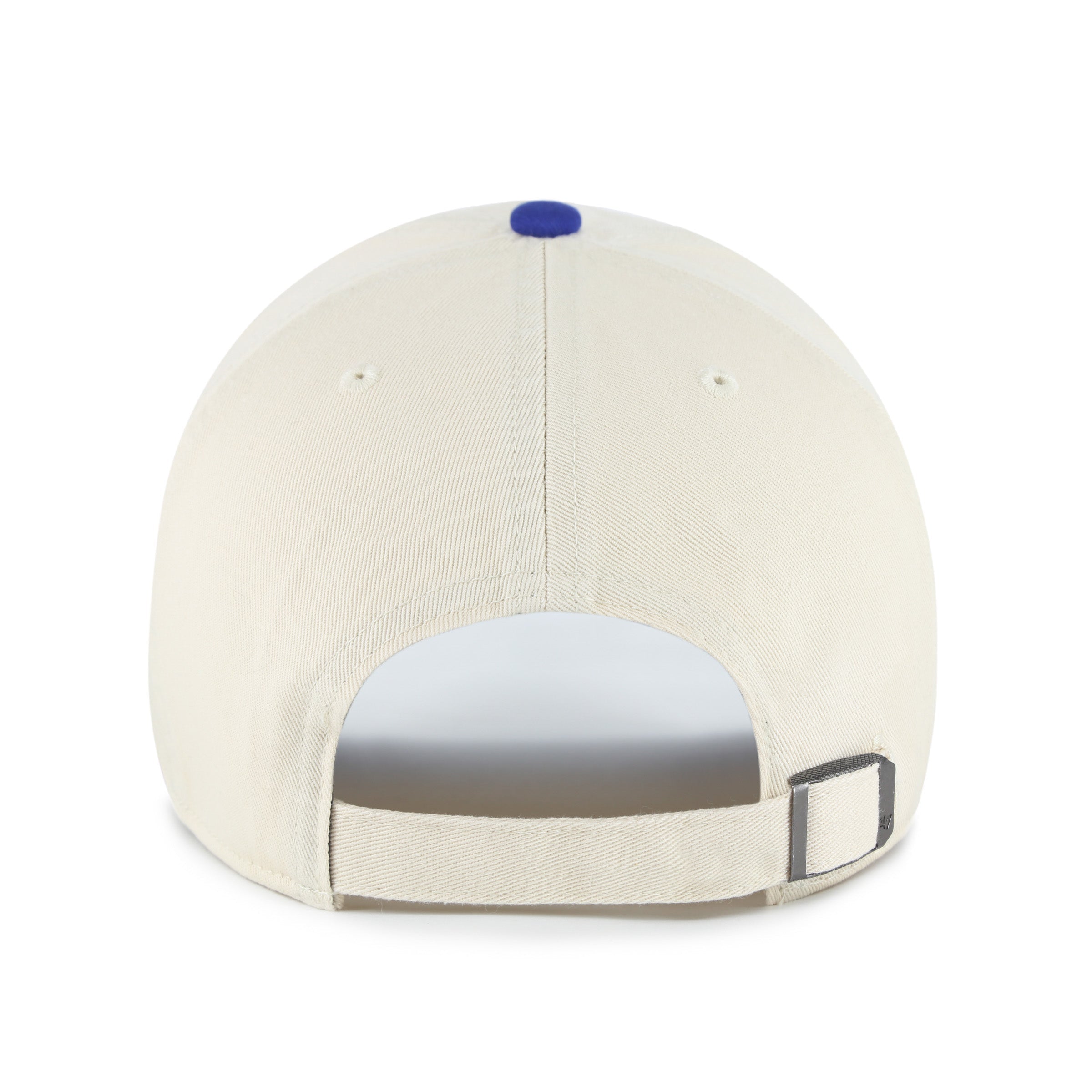 Toronto Blue Jays MLB 47 Brand Men's Beige Royal Base Runner Two Tone Clean Up Adjustable Hat