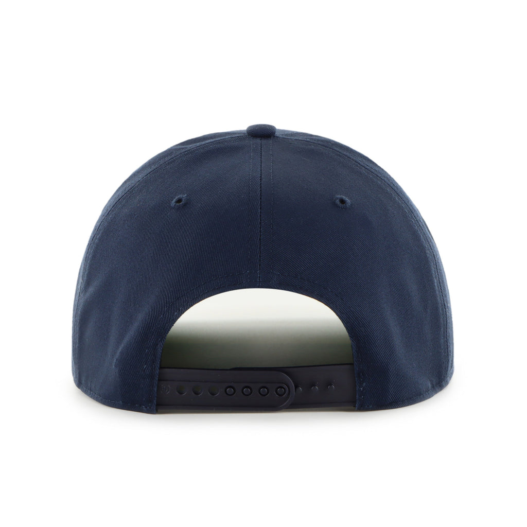 North Carolina Tar Heels NCAA 47 Brand Men's Navy Break Wood Suede Hitch Snapback Hat