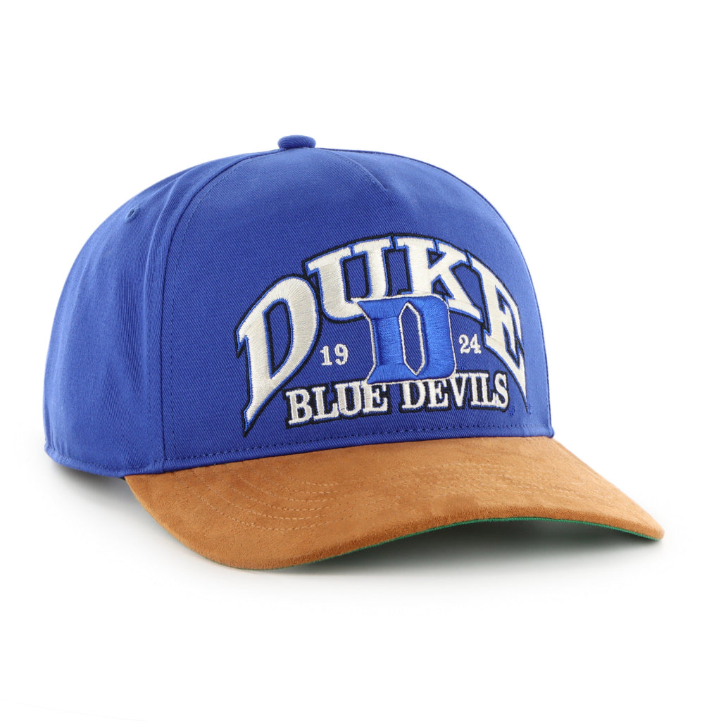 Duke Blue Devils NCAA 47 Brand Men's Royal Break Wood Suede Hitch Snapback Hat