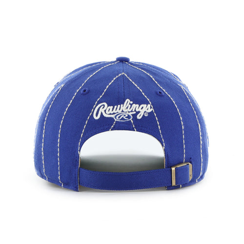 Chicago Cubs MLB 47 Brand Men's Royal Rawlings Pinstripe Hitch Adjustable Hat
