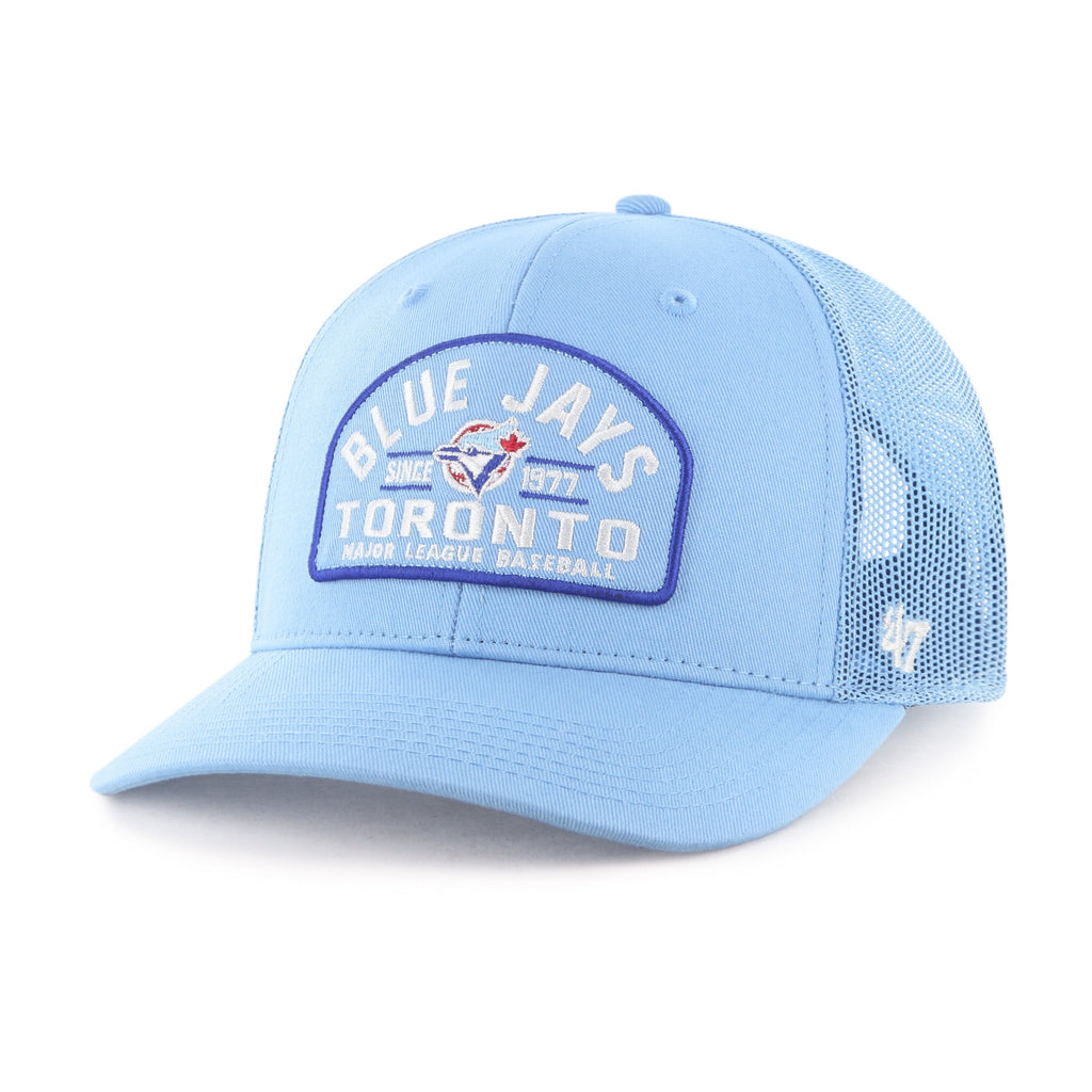 Toronto Blue Jays MLB 47 Brand Youth Light Blue Leland Trucker Adjustable Hat