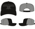 Montreal Canadiens NHL 47 Brand Men's Black Contemporary Trucker Snapback Hat
