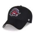 Toronto Raptors NBA 47 Brand Men's Black 1995 Logo MVP Adjustable Hat