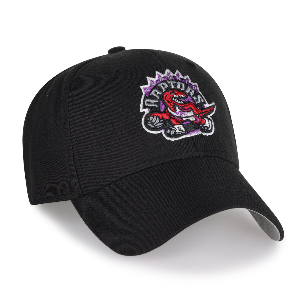 Toronto Raptors NBA 47 Brand Men's Black 1995 Logo MVP Adjustable Hat