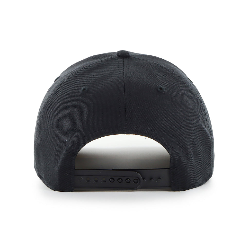 Toronto Blue Jays MLB 47 Brand Men's Black Red Leaf Hitch Adjustable Hat