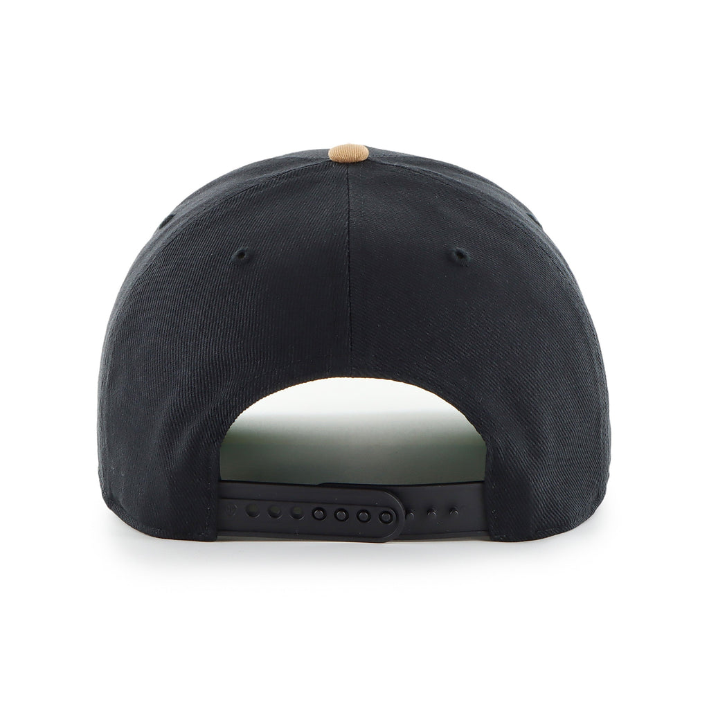 Toronto Blue Jays MLB 47 Brand Men's Black Gold Golden Age Hitch Adjustable Hat