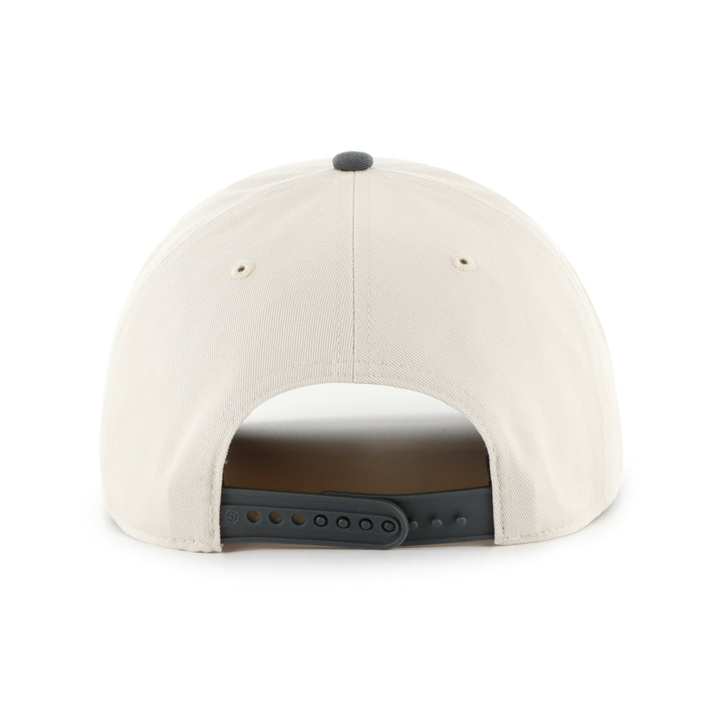 Toronto Blue Jays MLB 47 Brand Men's Bone Charcoal Two Tone Hitch Adjustable Hat