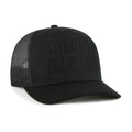 Toronto Blue Jays MLB 47 Brand Men's Black Contemporary Trucker Snapback Hat