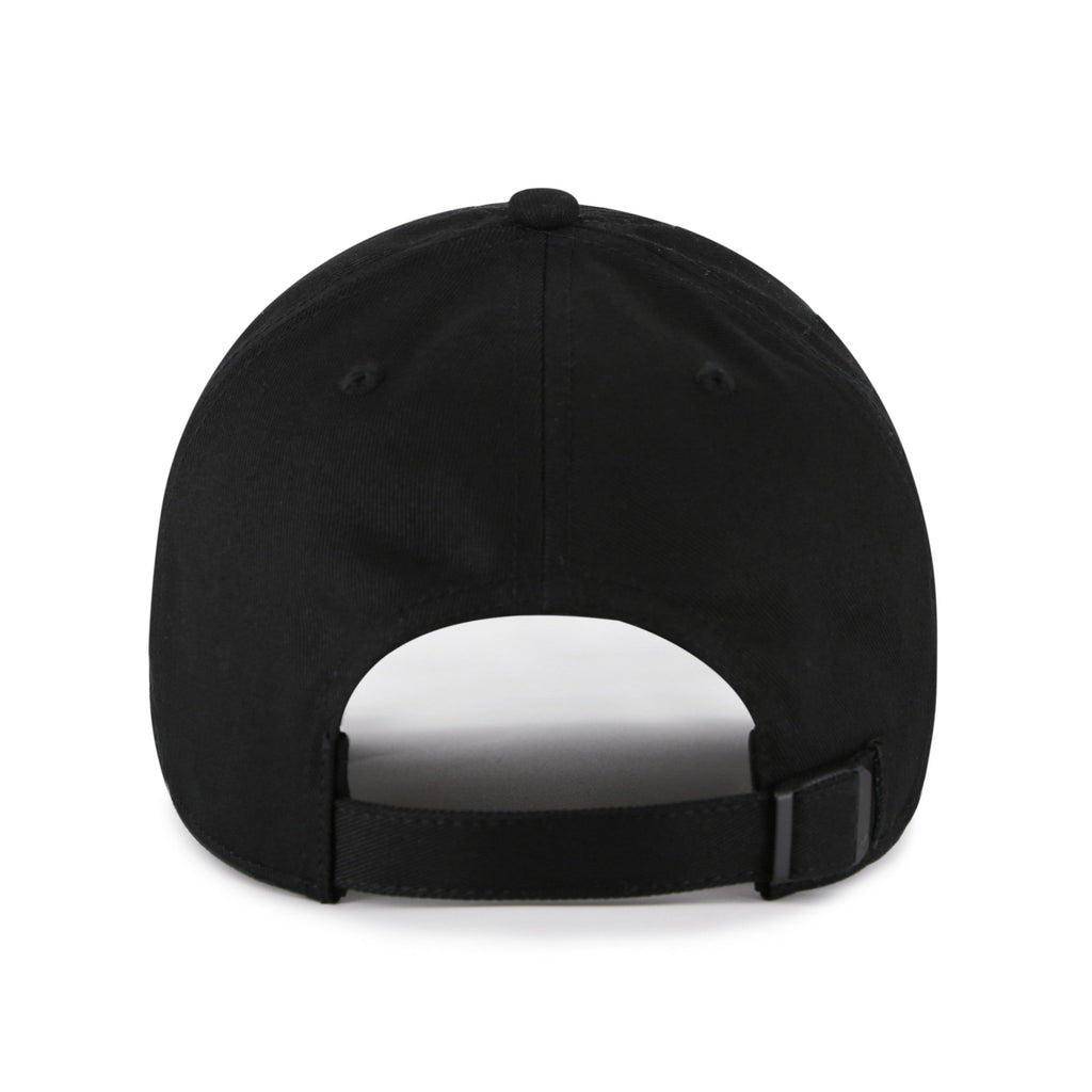 Toronto Blue Jays MLB 47 Brand Men's Black on Black Contemporary Clean Up Adjustable Hat