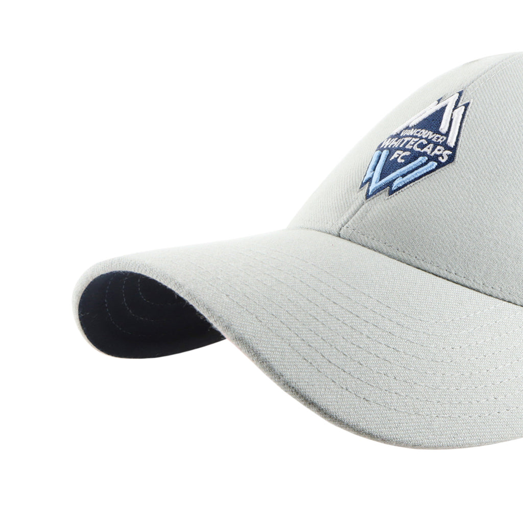 Vancouver Whitecaps FC MLS 47 Brand Men's Grey MVP Ballpark Snapback Hat